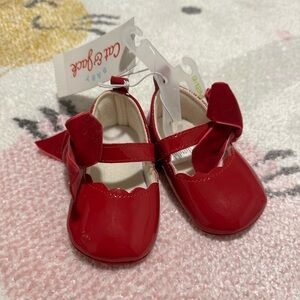 Cat & Jack Red Baby Shoes